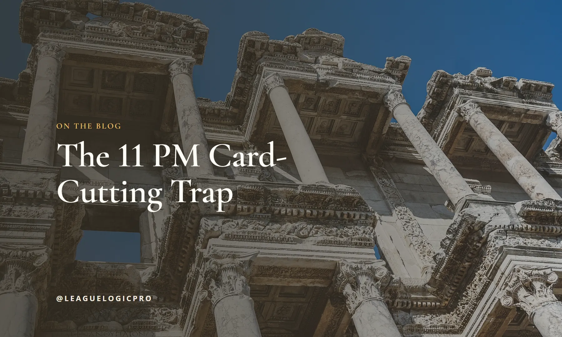The 11 PM Card-Cutting Trap — featured graphic